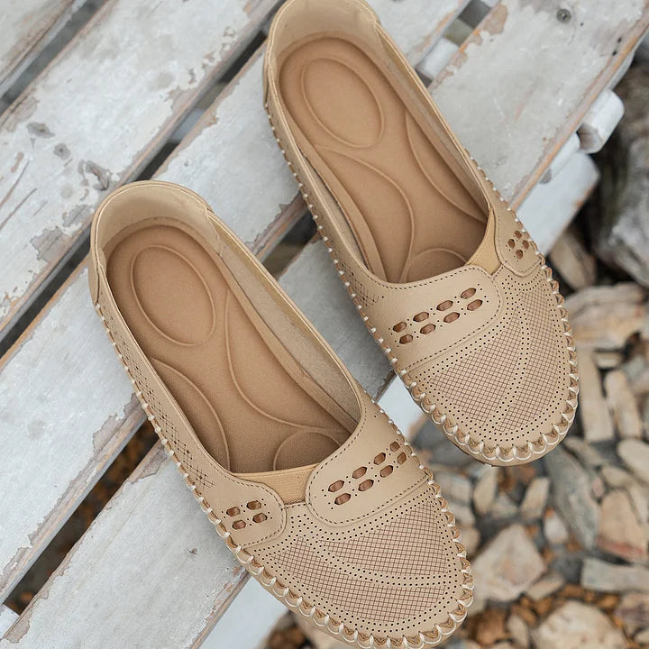 Orthopedische ballerina’s met steun en antislipzool – Gerdien