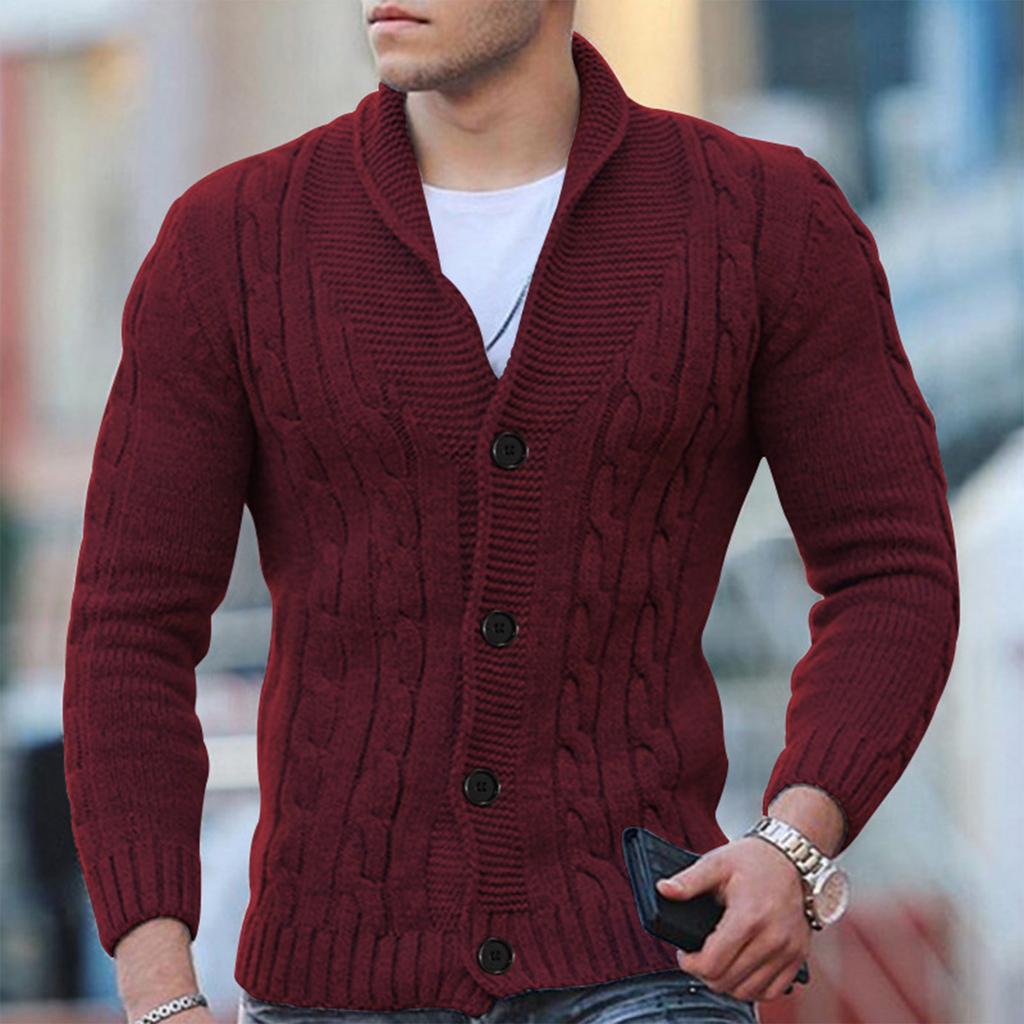 Gebreid Herenvest voor Herfst en Winter – Lars