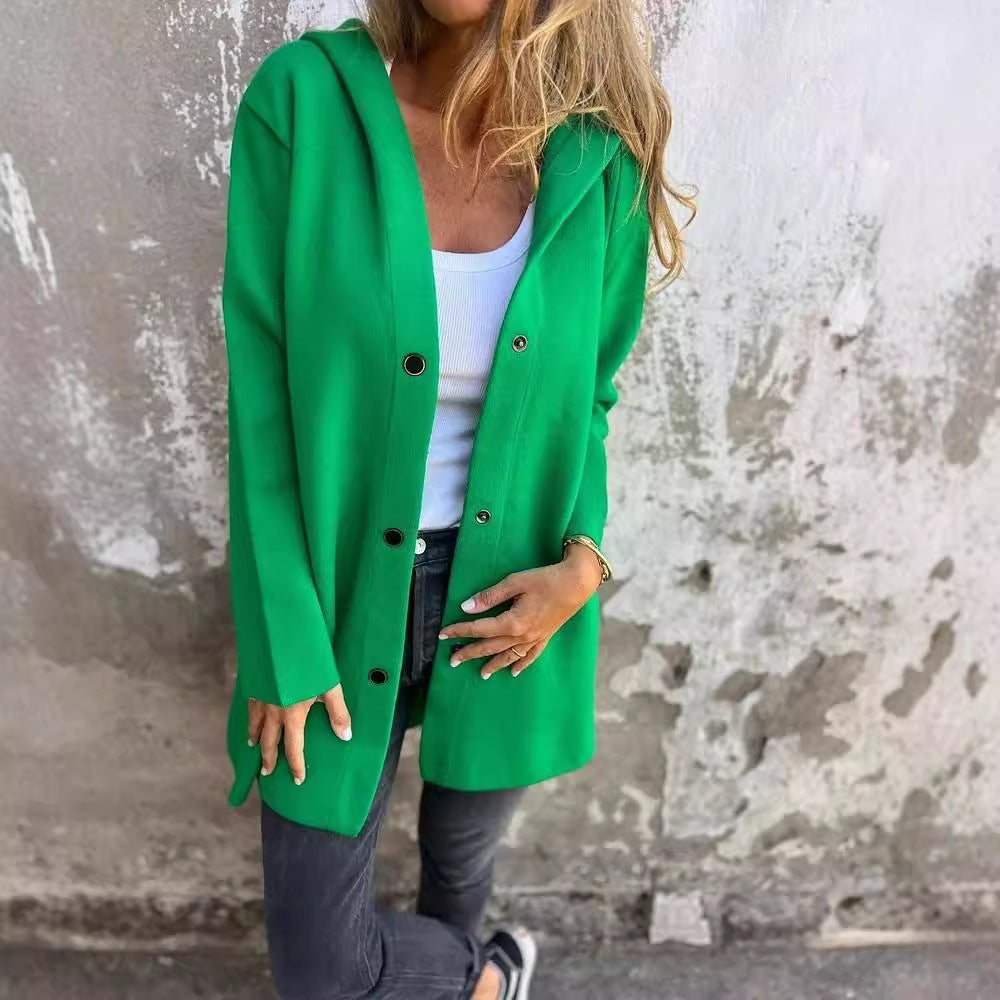 Comfortabele Lange Mouwen Cardigan Voor Vrouwen - Julia