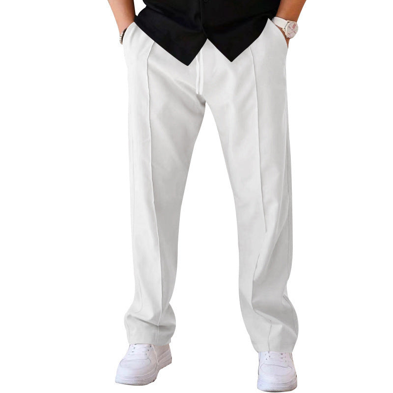 Zomerbroek Heren Luchtig Elegant Losse Pasvorm – Lurelio