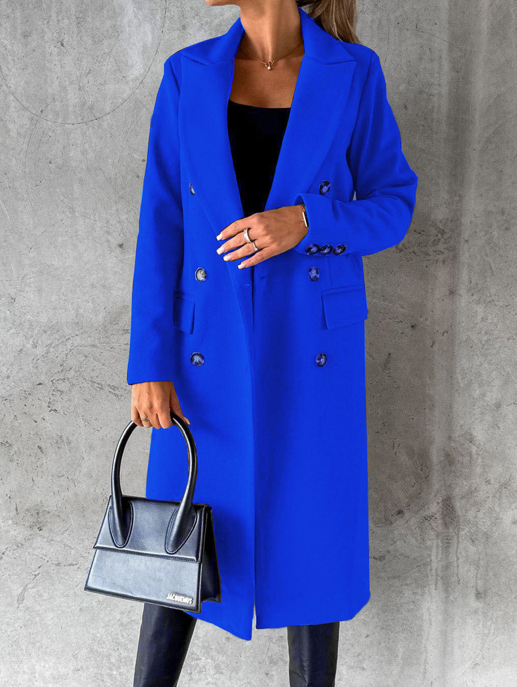 Elegante Lange Winterjas Voor Stijlvolle Looks – Mila