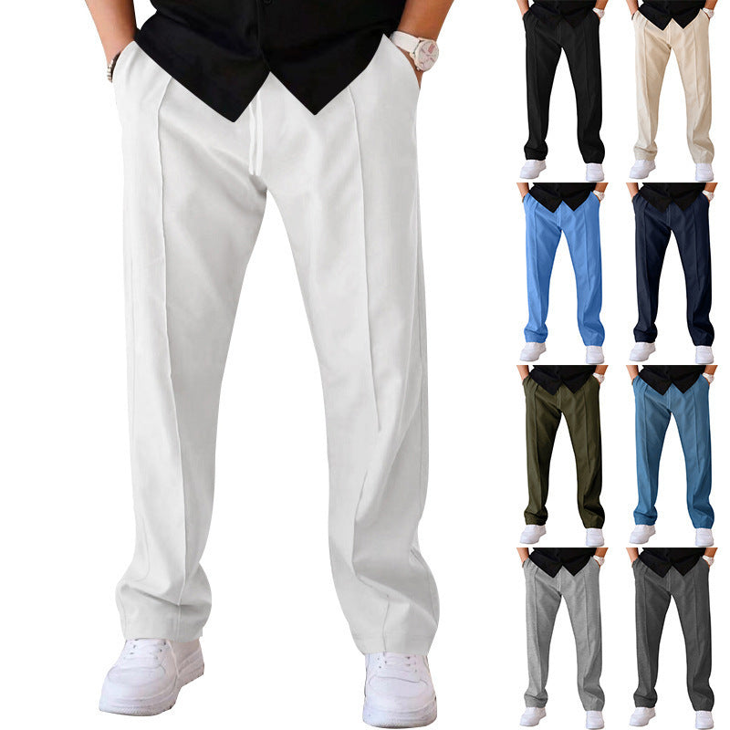 Zomerbroek Heren Luchtig Elegant Losse Pasvorm – Lurelio