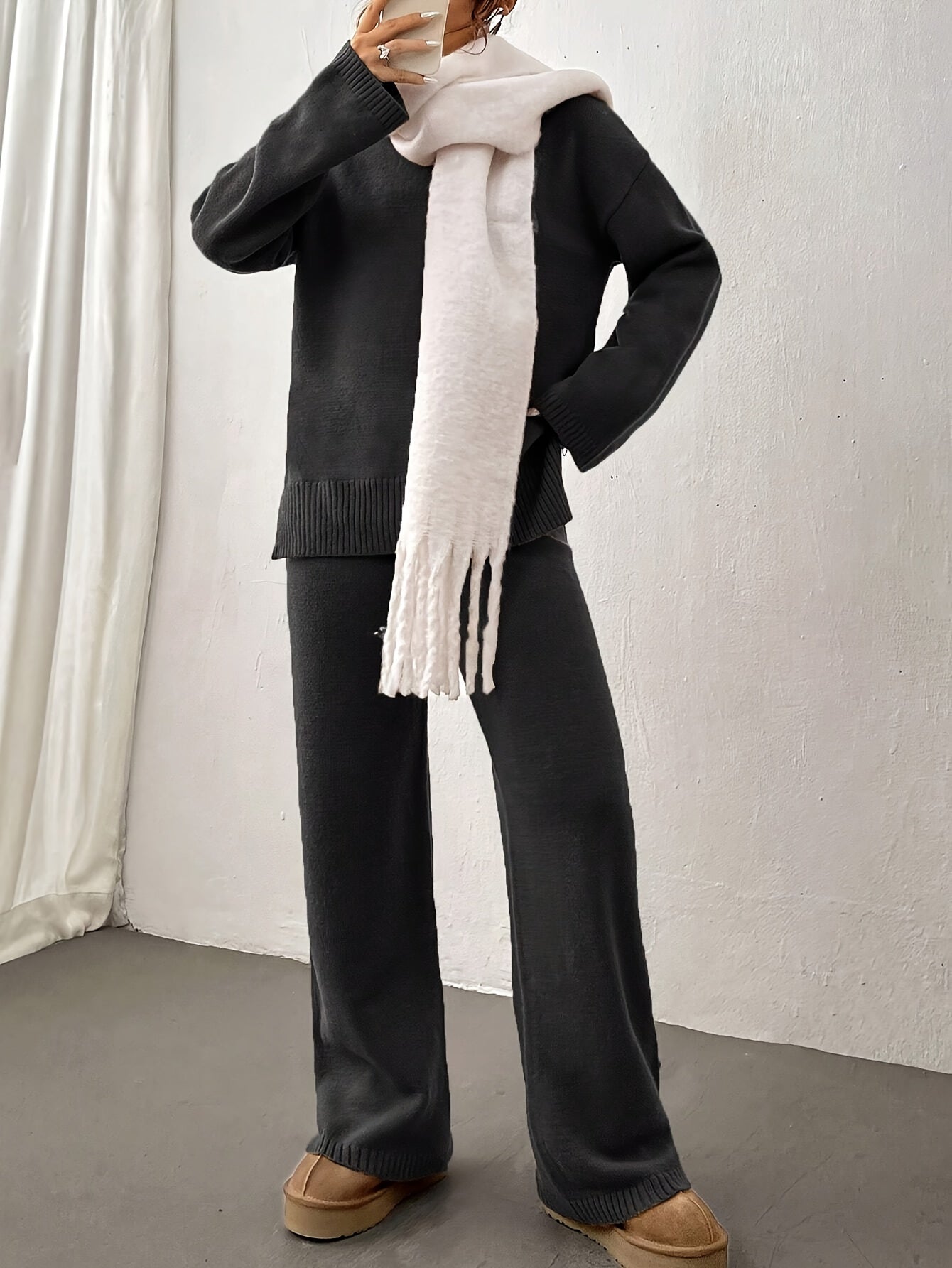 Gebreide ribbelset voor stijl en comfort – Veliro