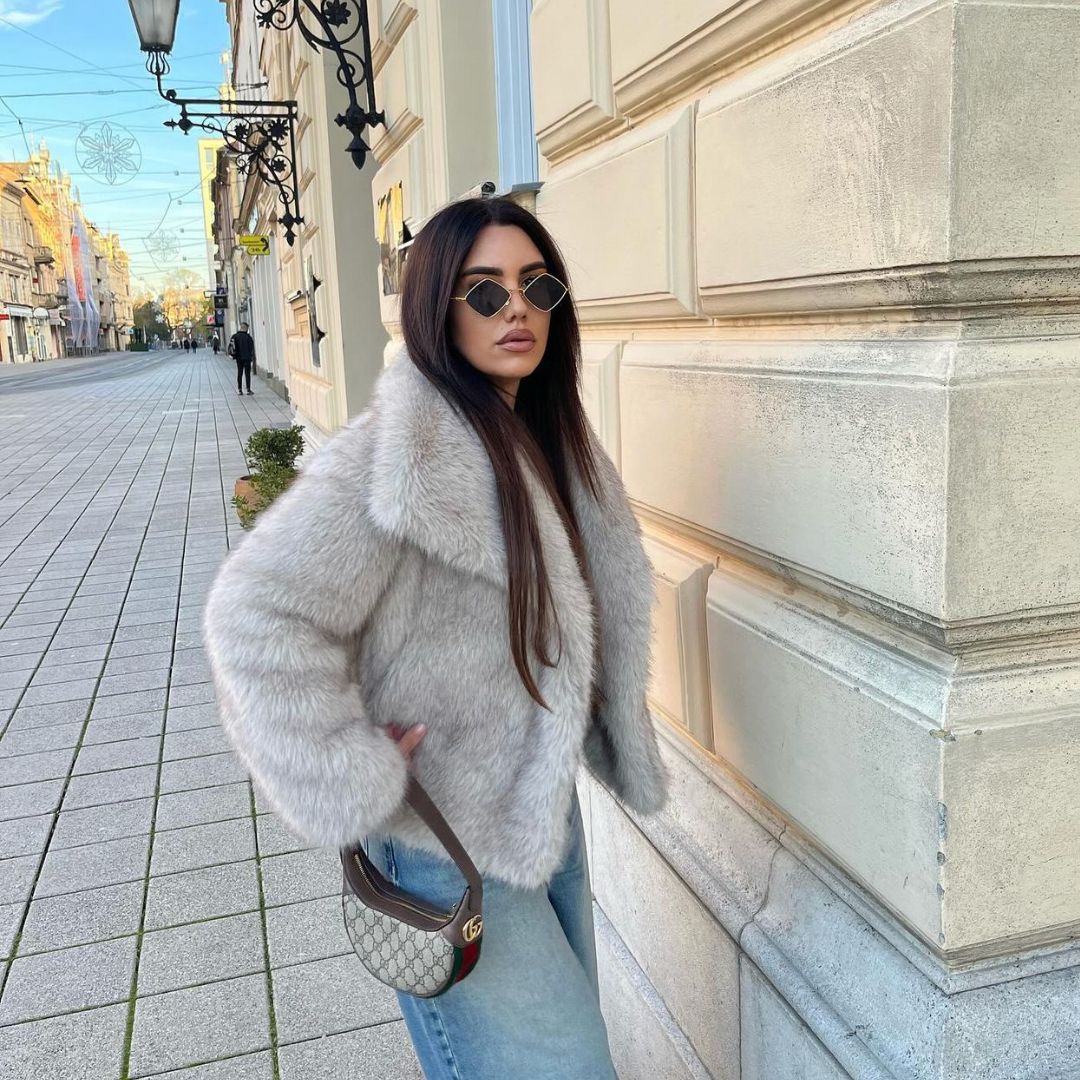 Luxe winter bontjas voor dames – Sophie