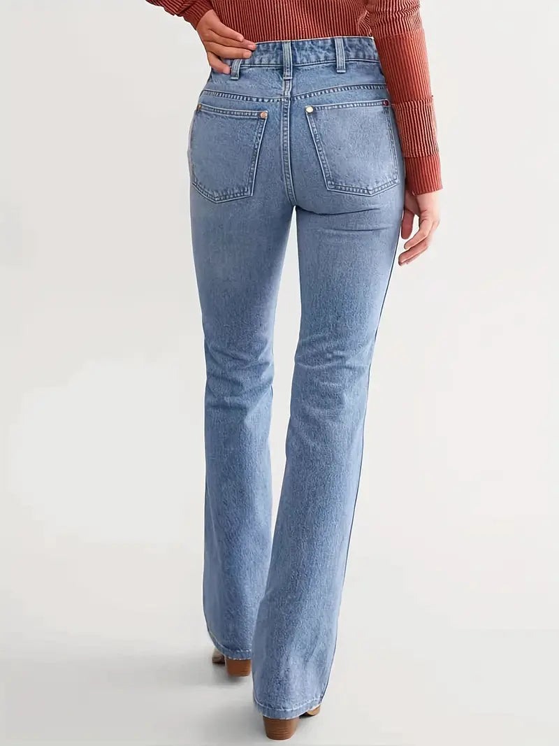 Casual dames jeans met comfortabele pasvorm – Maggie