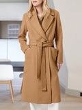 Lange elegante winterjas voor dames – Diva