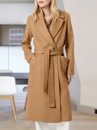 Lange elegante winterjas voor dames – Diva