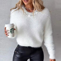 Zachte teddy winterjas voor dames – Olivia