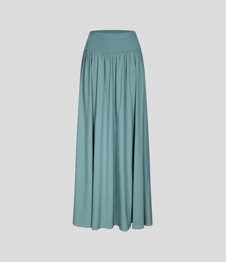 Lichte maxi rok met hoge taille – Elodie