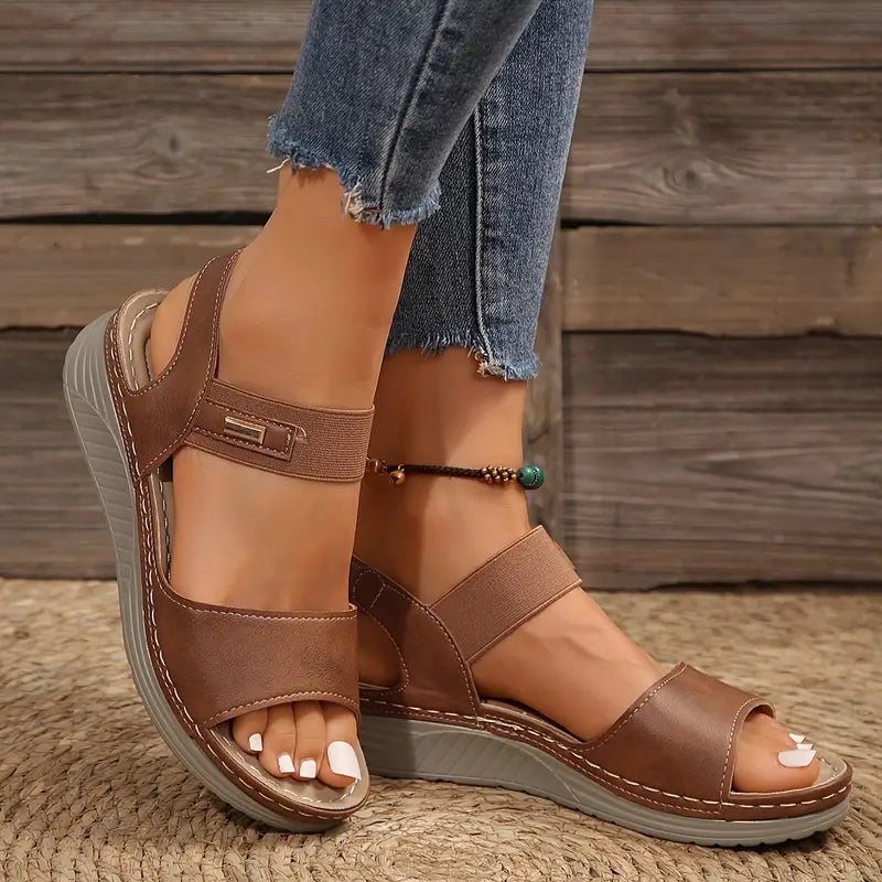 Comfortabele dames wedges met voetboogondersteuning – Judith