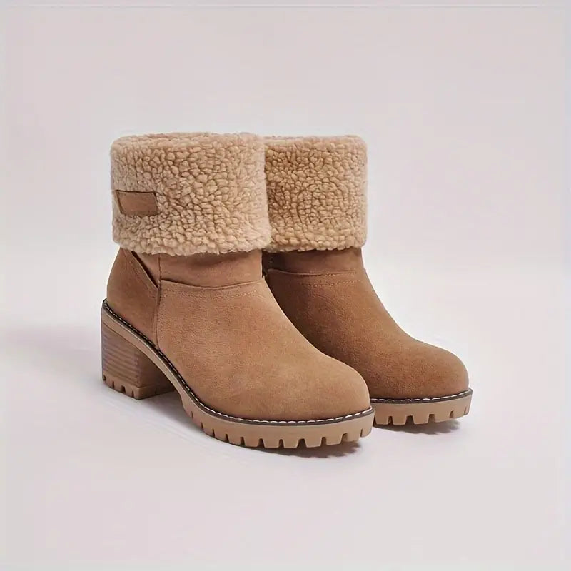 Winterlaarzen met warme wollen voering voor dames – Lieke
