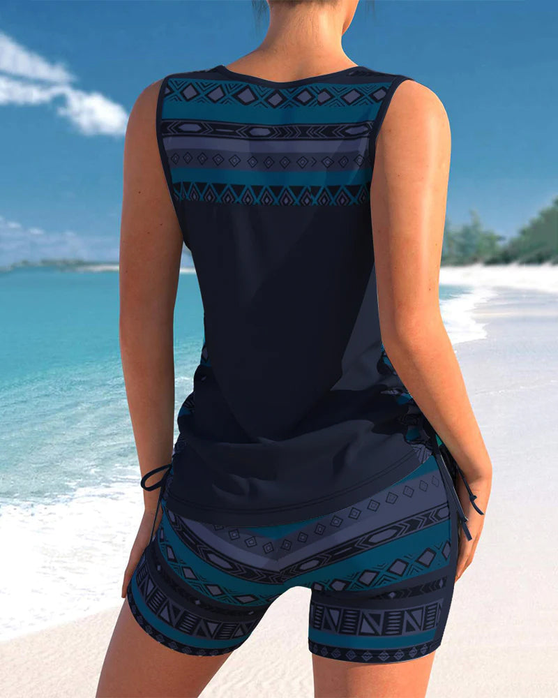 Tankini Badpak Buikbedekking Dames Zomerlook – Rovela