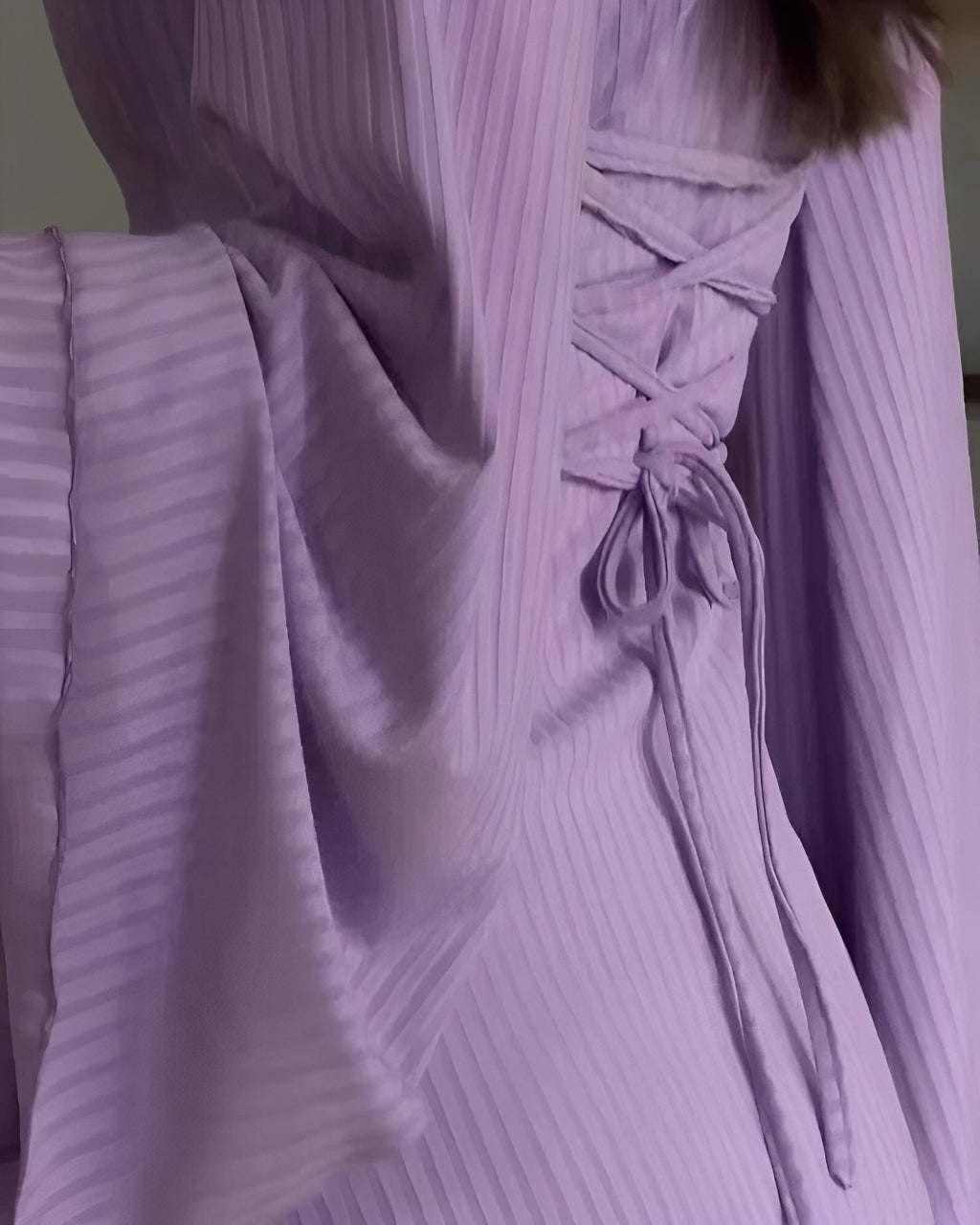 Zwierige maxi-jurk met elegante pasvorm – Noor