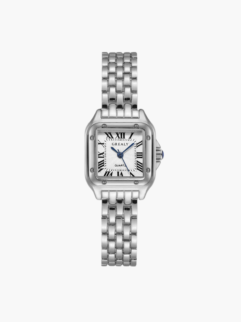 Vierkant Horloge Dames Vintage Quartz - Elise