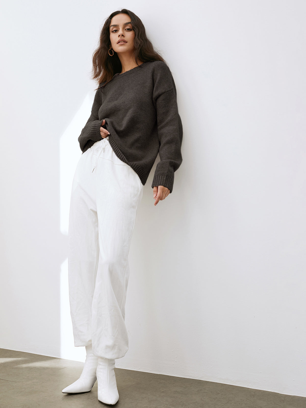 Warme gebreide sweater voor herfst en winter – Sophie