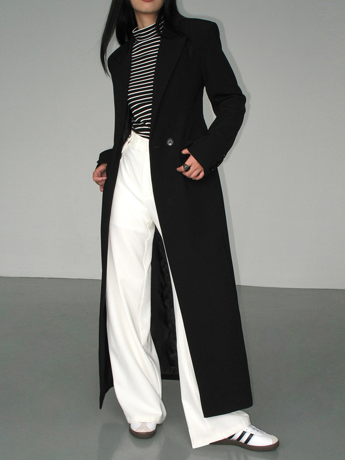 Lange trenchcoat voor dames – Sophie