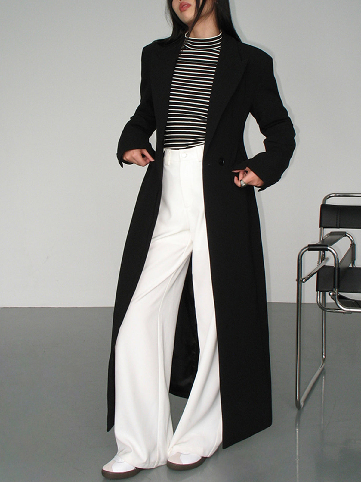 Lange trenchcoat voor dames – Sophie