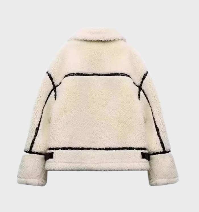 Oversized Fleecejas Met Ritssluiting – Elena