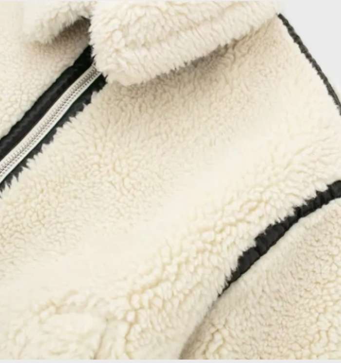 Oversized Fleecejas Met Ritssluiting – Elena