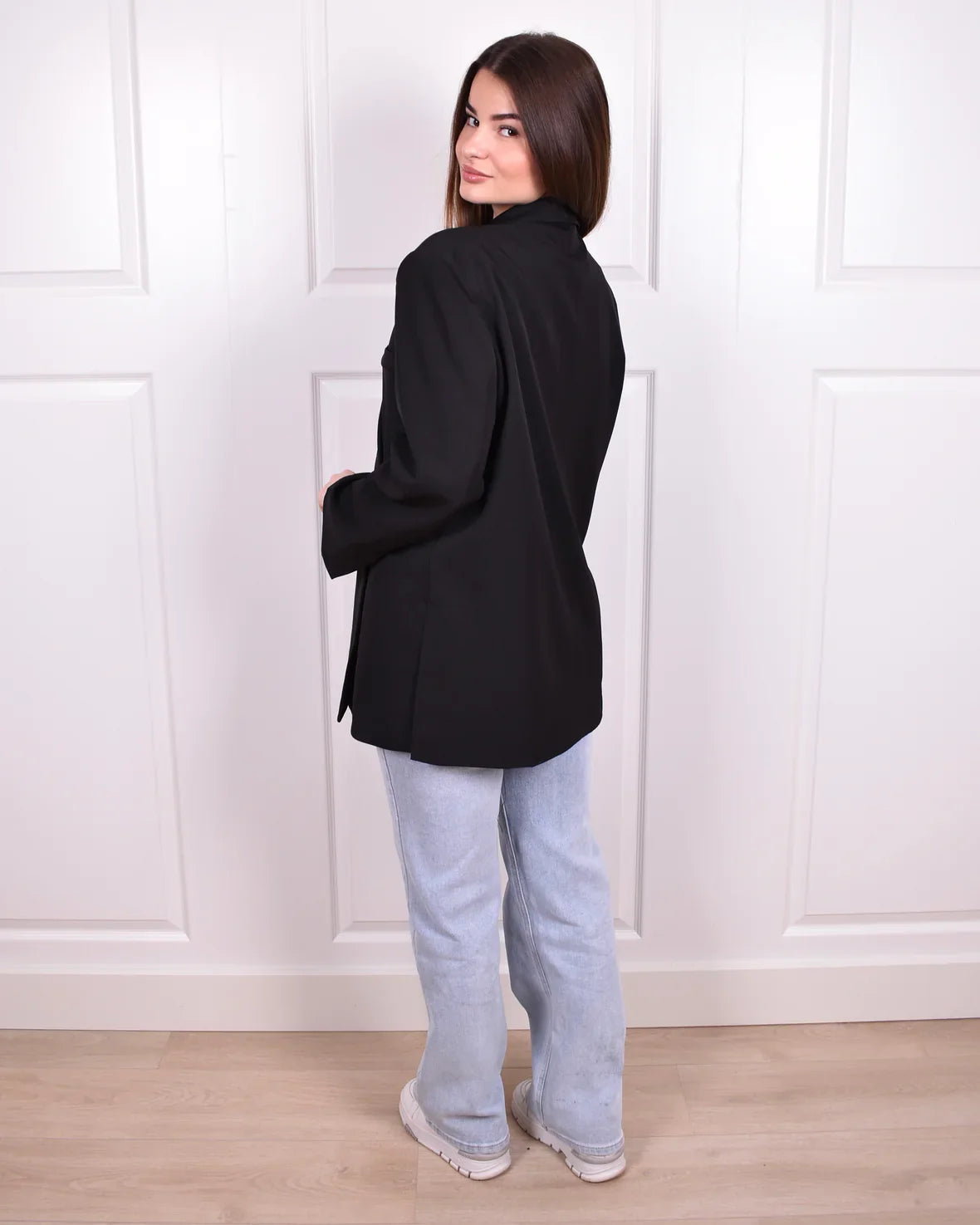 Oversized damesblazer met luxe pasvorm en stijl – Noriva