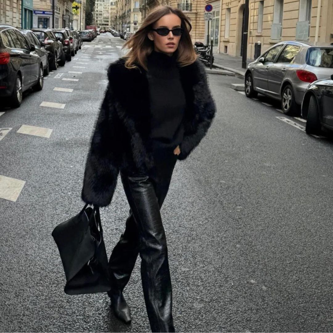 Luxe winter bontjas voor dames – Sophie