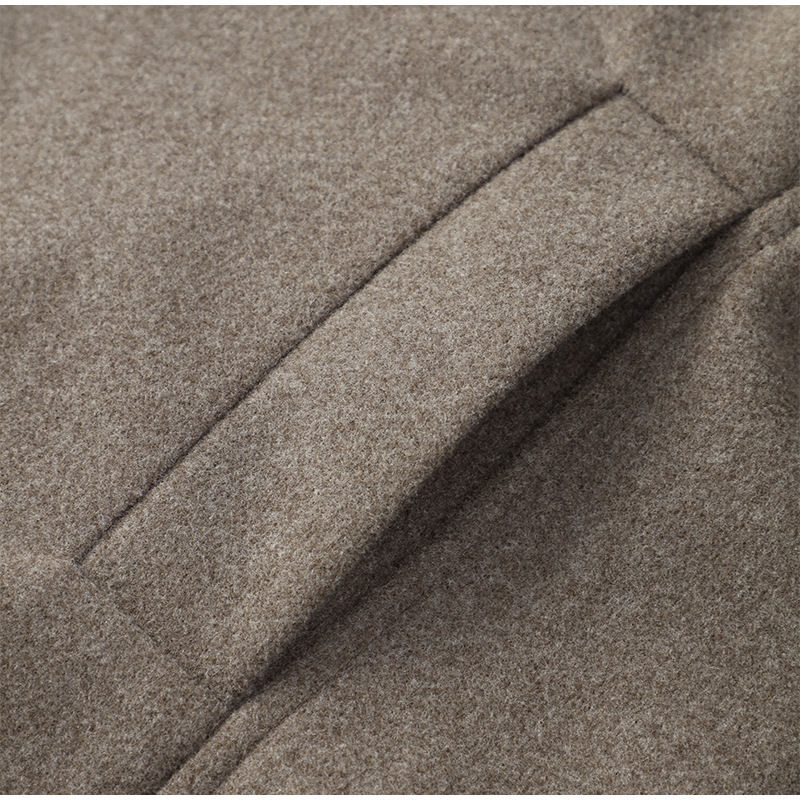 Oversized knoopjas met V-hals voor de herfst – Elise