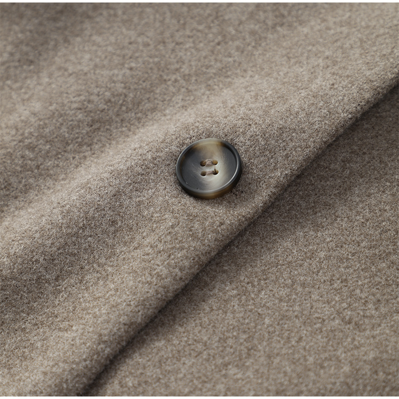 Oversized knoopjas met V-hals voor de herfst – Elise
