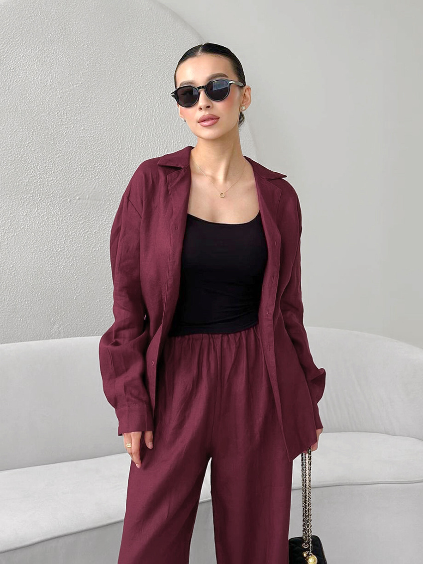 Oversized Twee-Delige Broekenset voor Dames – Sophie
