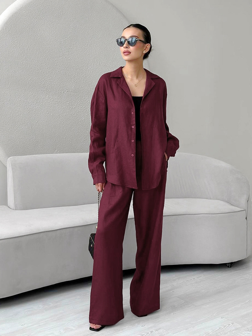 Oversized Twee-Delige Broekenset voor Dames – Sophie