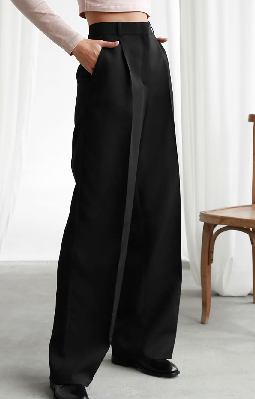 Hoge taille wijde broek voor elke gelegenheid – Sophie
