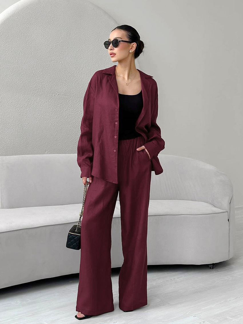 Oversized Twee-Delige Broekenset voor Dames – Sophie