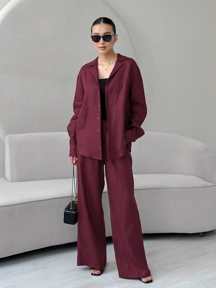 Oversized Twee-Delige Broekenset voor Dames – Sophie