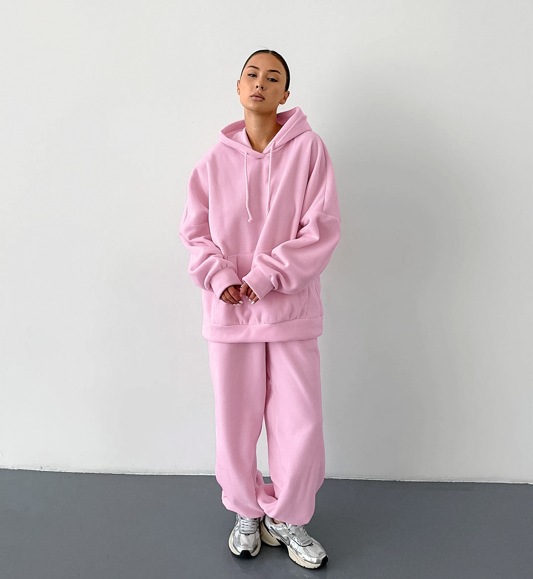 Oversized Lounge Jogger Set met Zakken voor Dames – Sophie