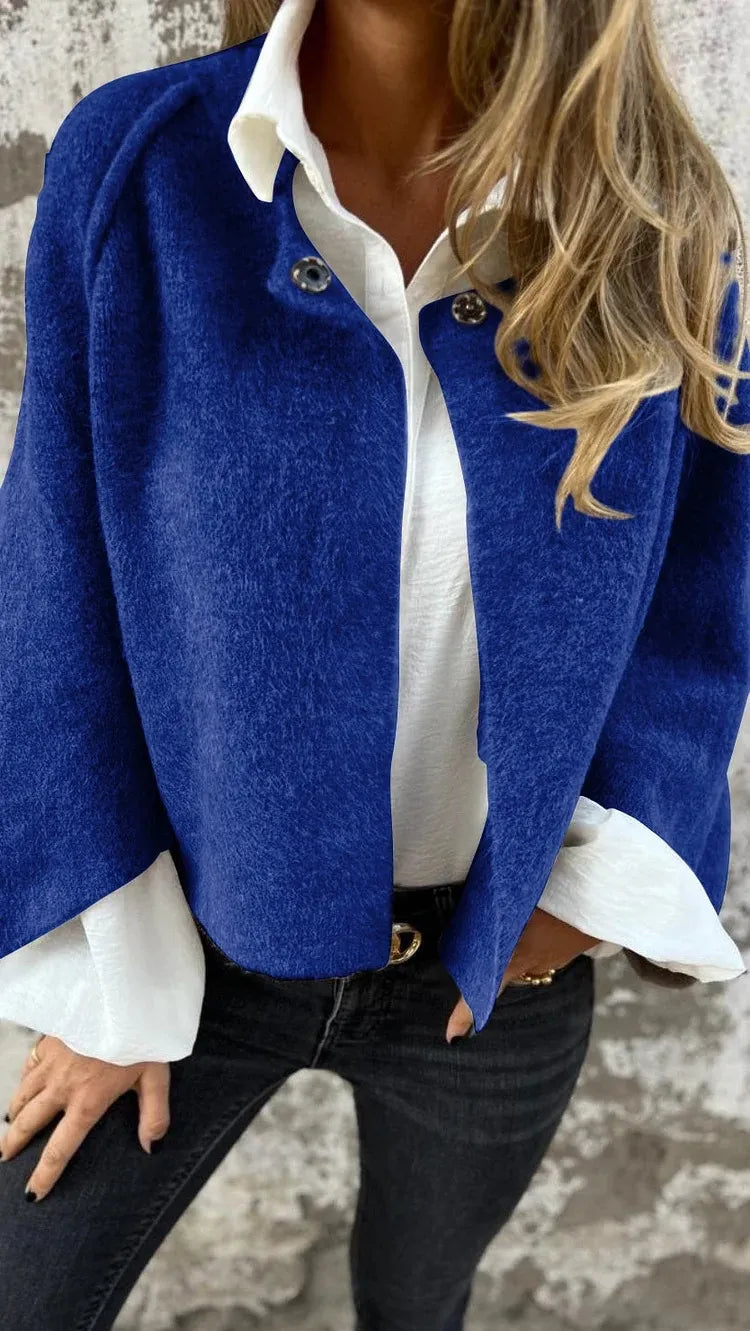 Elegante Wolmantel voor Dames met Perfecte Pasvorm – Julia