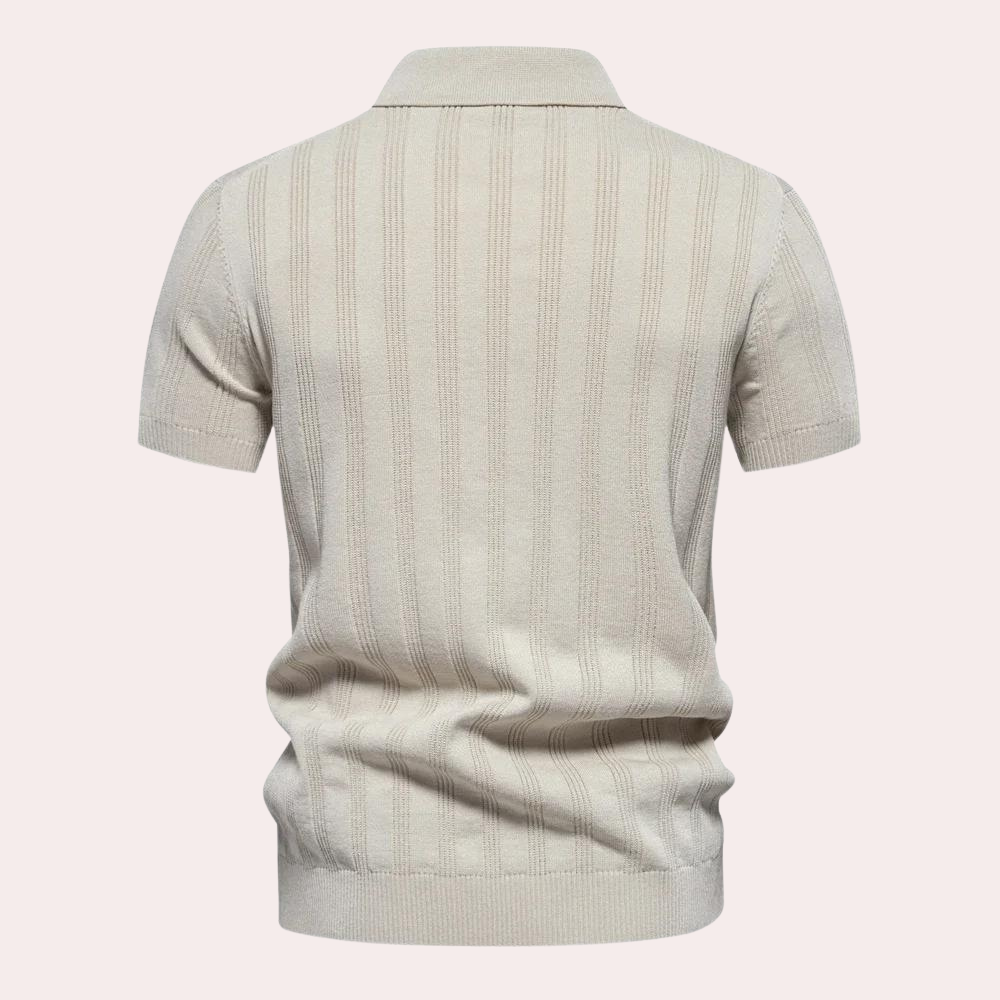 Gestreepte Polo Heren Klassiek Casual - Finn