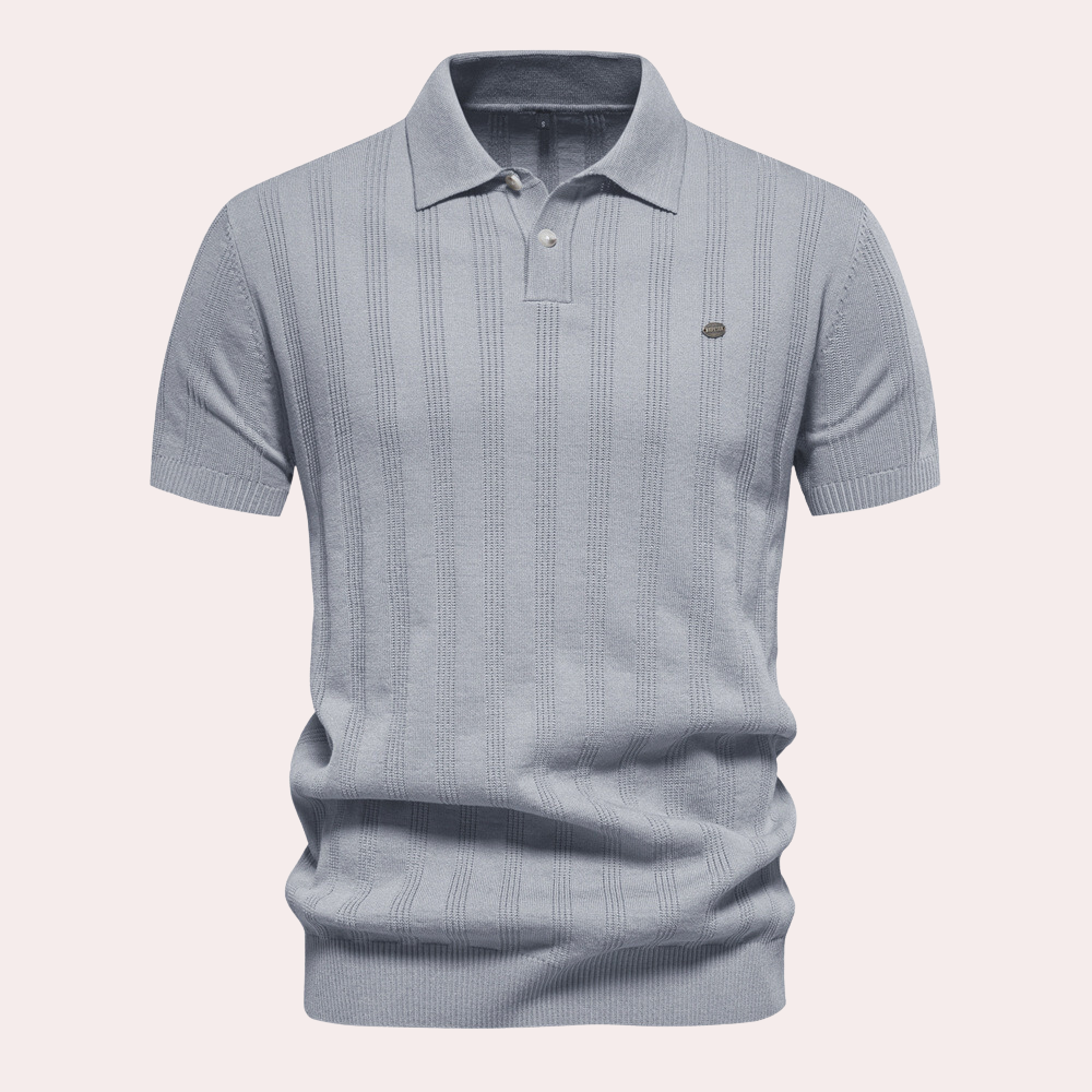Gestreepte Polo Heren Klassiek Casual - Finn