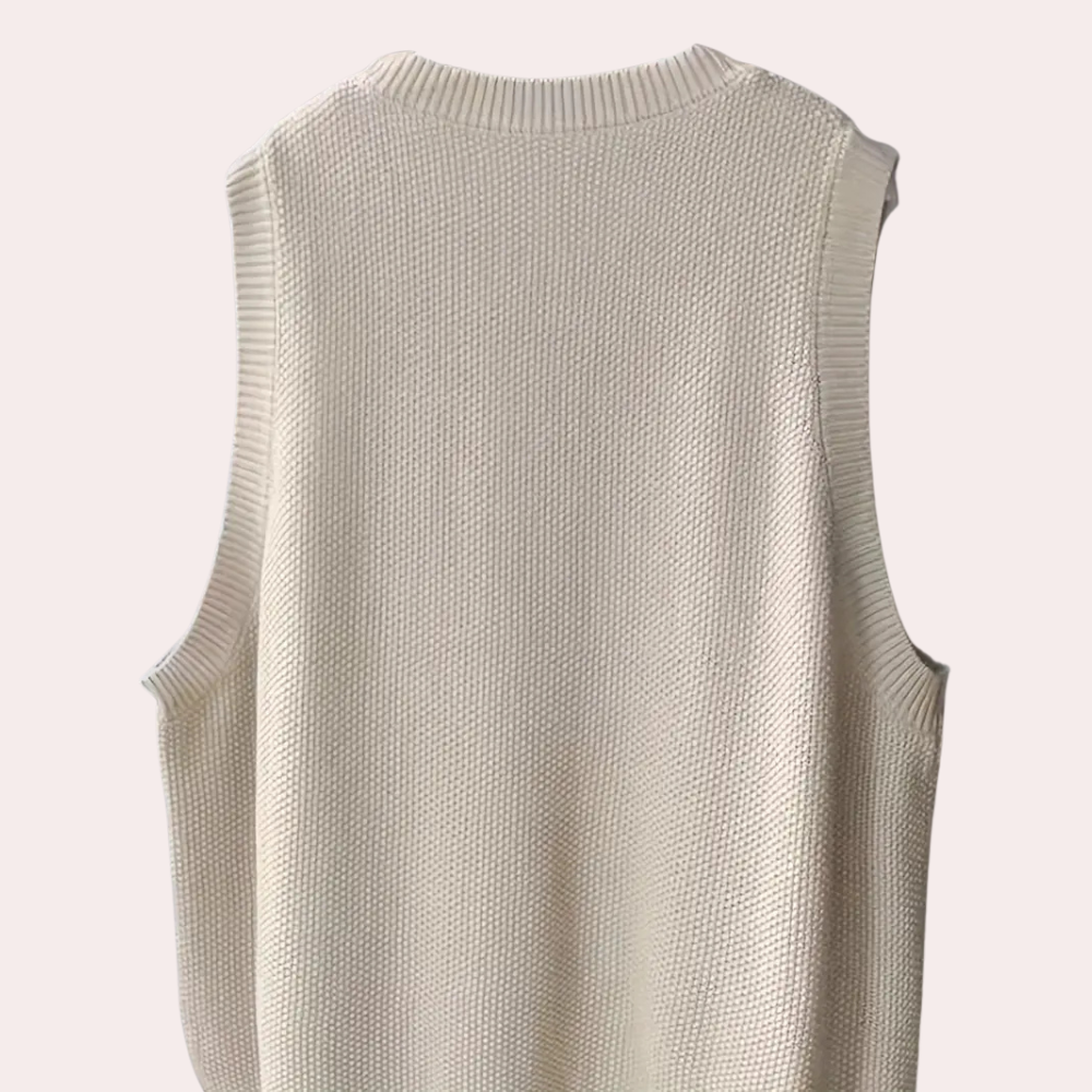 Elegant gebreid damesvest voor elke gelegenheid – Olivia