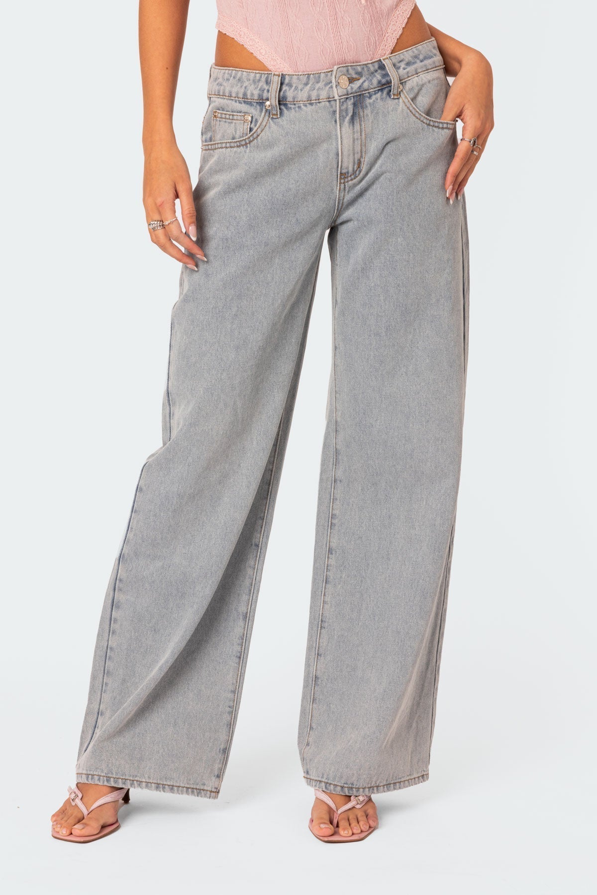 Bow Tie Jeans Speels en Stijlvol Design – Elin