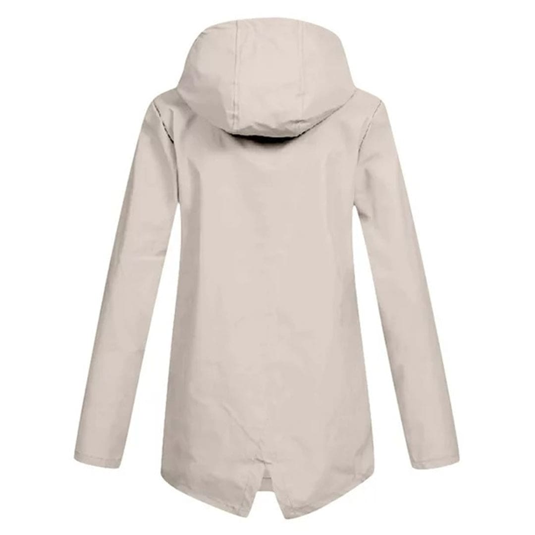 Waterdichte damesregenjas met capuchon – Ottoline