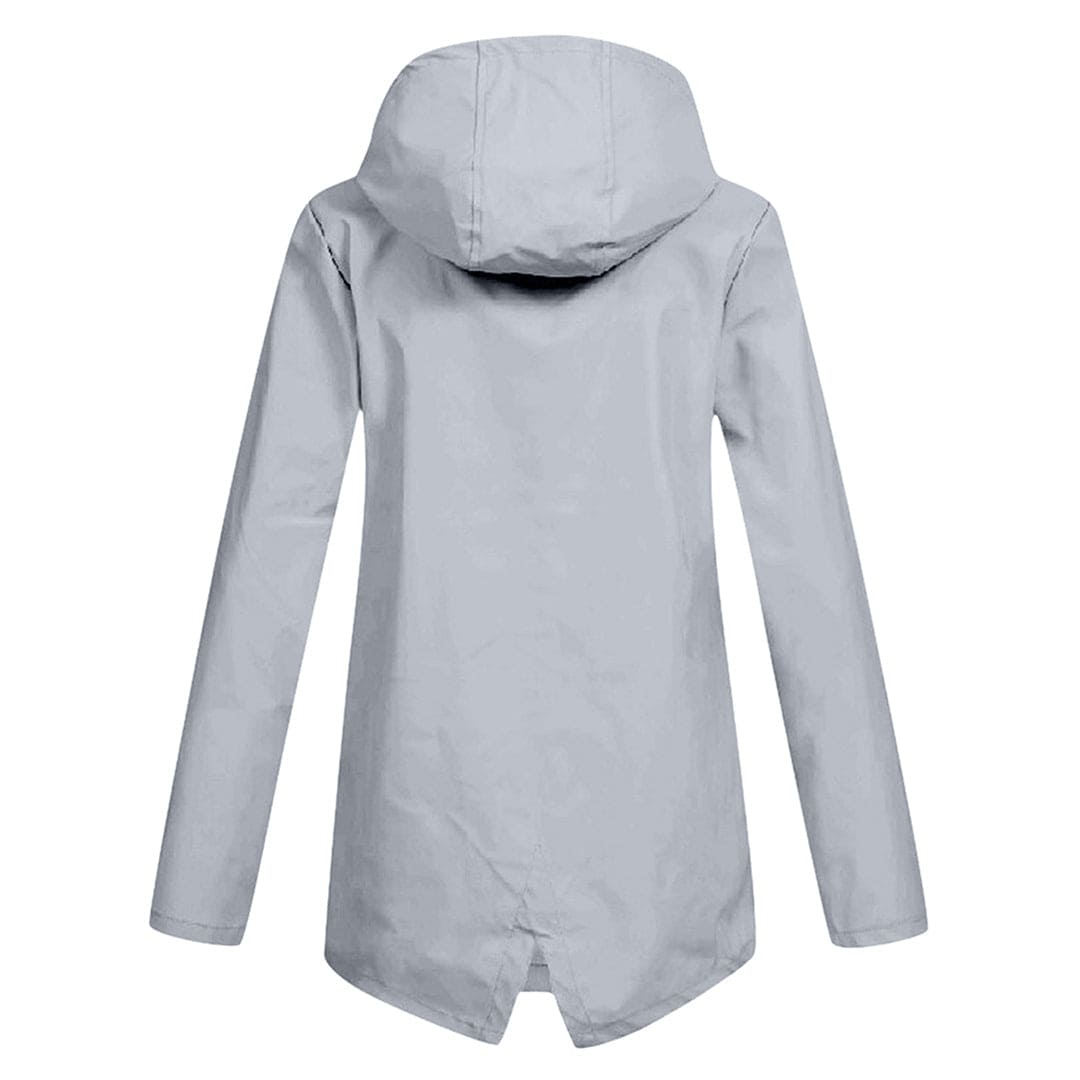 Waterdichte damesregenjas met capuchon – Ottoline
