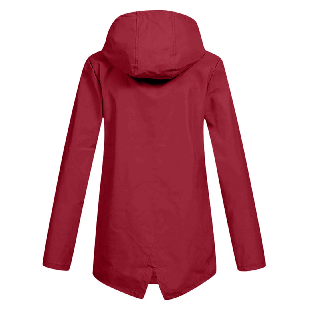 Waterdichte damesregenjas met capuchon – Ottoline