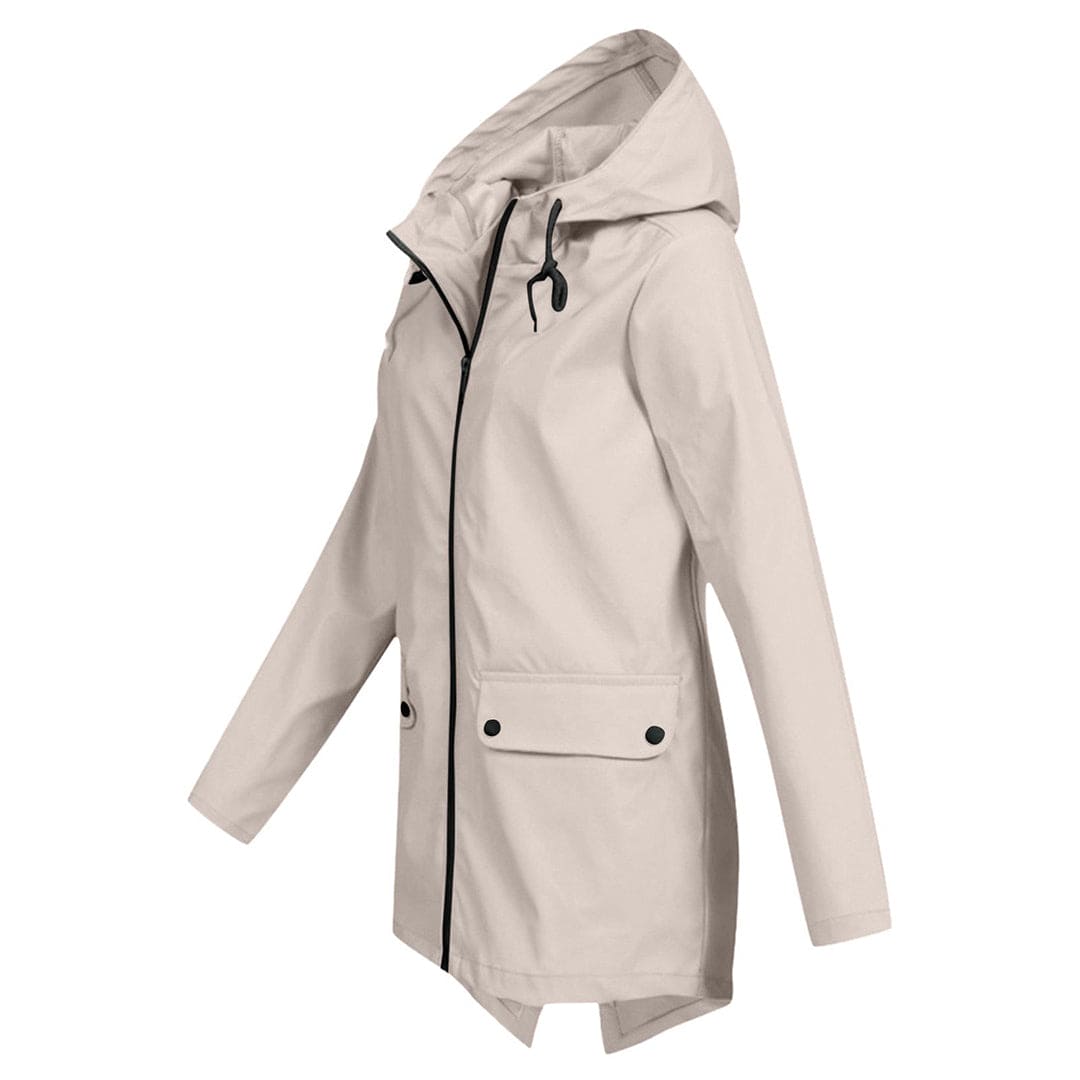 Waterdichte damesregenjas met capuchon – Ottoline