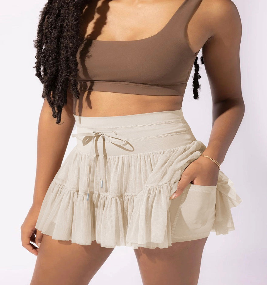 Zomerrok Flatterend Design Ingebouwd Broekje – Amoura