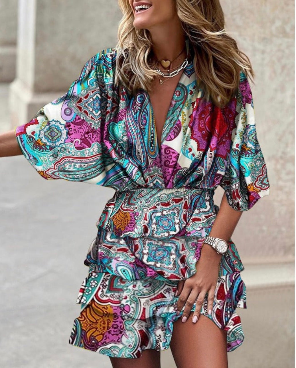 Zomerjurk Tijdloos Comfort Trendy Pasvorm Design – Elvyna