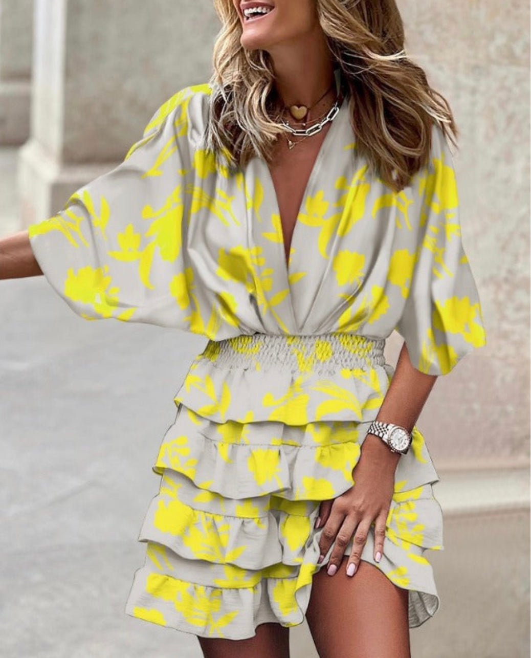 Zomerjurk Tijdloos Comfort Trendy Pasvorm Design – Elvyna