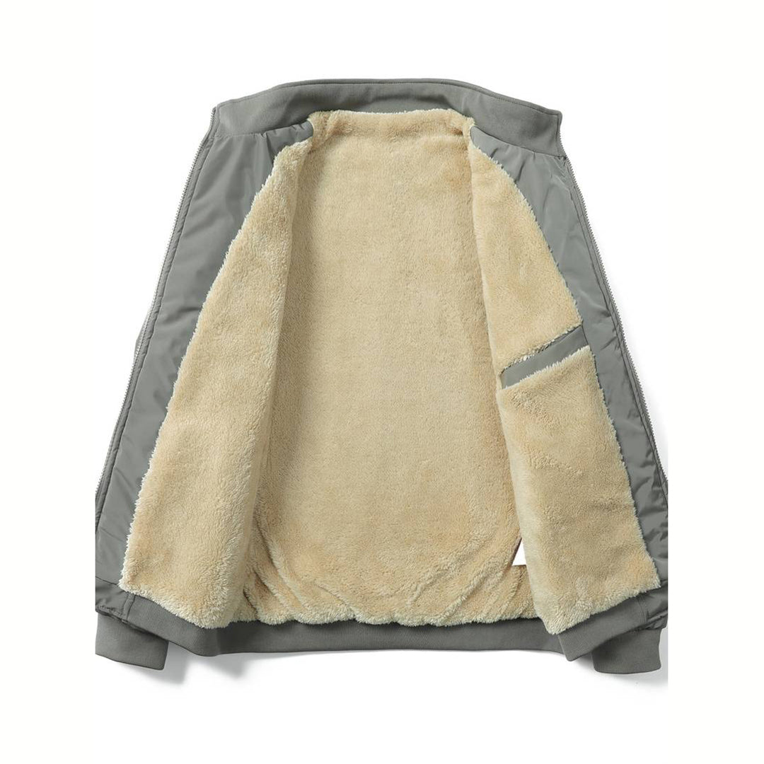 Heren winterjas met warme voering en korte snit – Jorren
