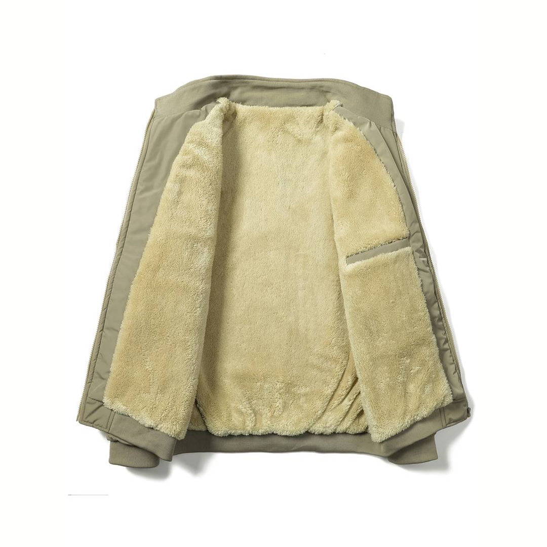 Heren winterjas met warme voering en korte snit – Jorren