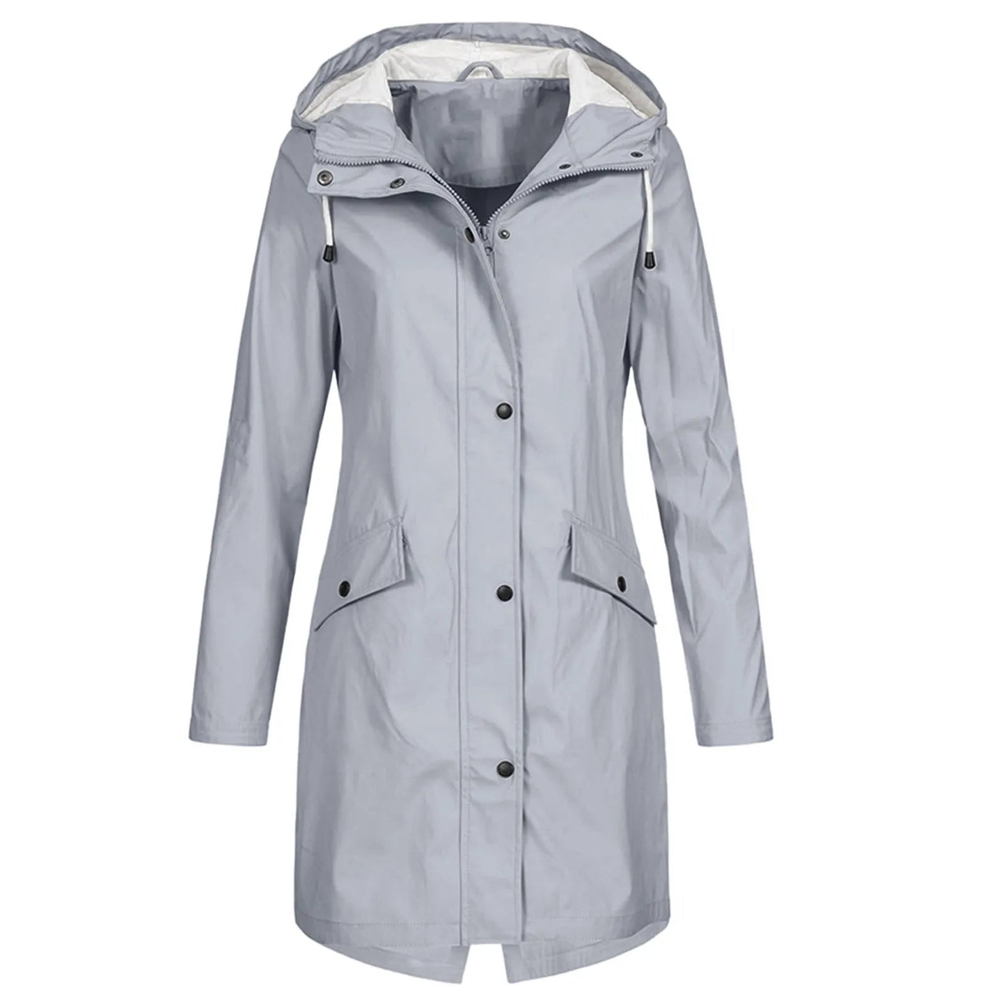 Waterdichte lange regenjas voor dames en heren – Sophie