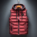 Warme heren bodywarmer met capuchon – Noah