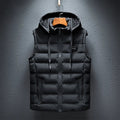 Warme heren bodywarmer met capuchon – Noah